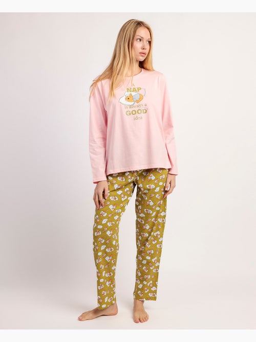 Pigiama a maniche lunghe da donna Disney Winnie Sleep - Kiabi Pigiama a maniche lunghe da donna Disney Winnie Sleep - Kiabi