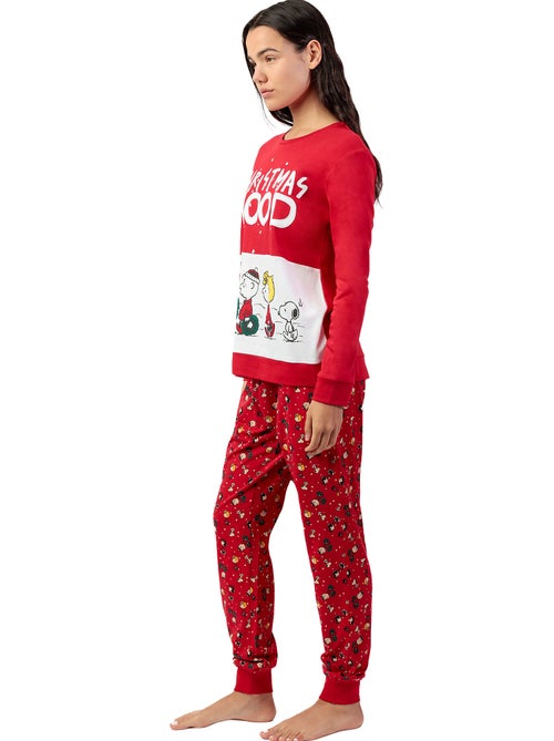 Pigiama a maniche lunghe da donna PEANUTS HoHo Mood - Kiabi Pigiama a maniche lunghe da donna PEANUTS HoHo Mood - Kiabi