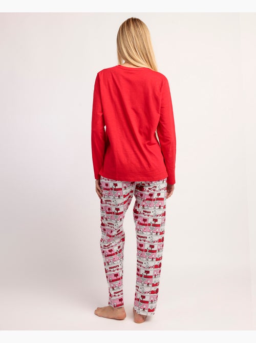 Pigiama a maniche lunghe da donna PEANUTS Love Valentines - Kiabi Pigiama a maniche lunghe da donna PEANUTS Love Valentines - Kiabi