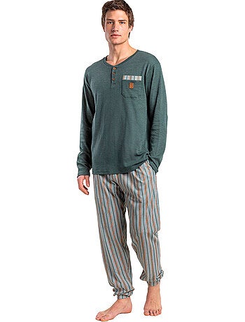 Pigiama a maniche lunghe da uomo ADMAS CLASSIC Caribou