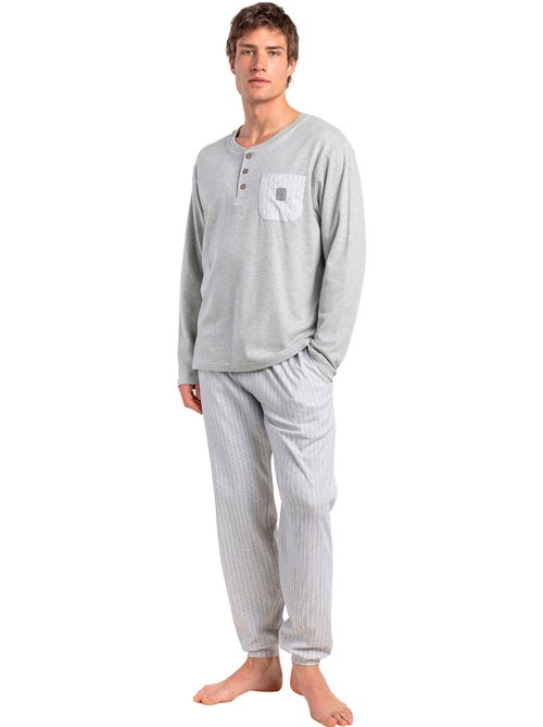 Pigiama a maniche lunghe da uomo ADMAS CLASSIC Heritage - Kiabi Pigiama a maniche lunghe da uomo ADMAS CLASSIC Heritage - Kiabi