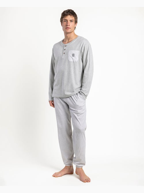 Pigiama a maniche lunghe da uomo ADMAS CLASSIC Heritage - Kiabi Pigiama a maniche lunghe da uomo ADMAS CLASSIC Heritage - Kiabi