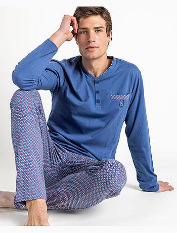 Pigiama a maniche lunghe da uomo ADMAS CLASSIC Sterling