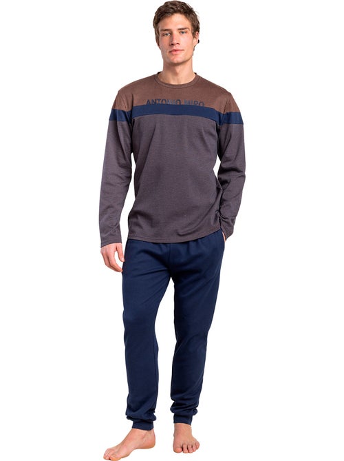 Pigiama a maniche lunghe da uomo ANTONIO MIRO Dapper - Kiabi Pigiama a maniche lunghe da uomo ANTONIO MIRO Dapper - Kiabi