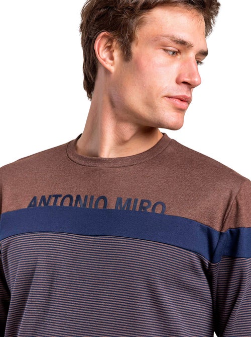 Pigiama a maniche lunghe da uomo ANTONIO MIRO Dapper - Kiabi Pigiama a maniche lunghe da uomo ANTONIO MIRO Dapper - Kiabi