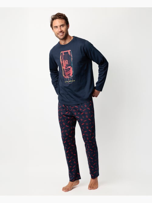 Pigiama a maniche lunghe da uomo con scritta Neon McQueen di CARS - Kiabi Pigiama a maniche lunghe da uomo con scritta Neon McQueen di CARS - Kiabi