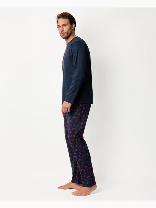 Pigiama a maniche lunghe da uomo con scritta Neon McQueen di CARS - Kiabi Pigiama a maniche lunghe da uomo con scritta Neon McQueen di CARS - Kiabi