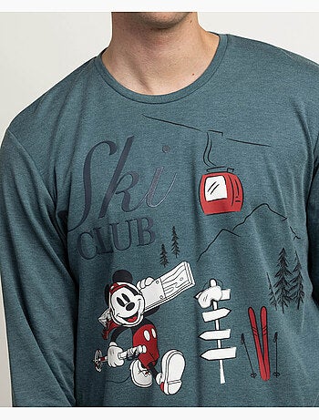 Pigiama a maniche lunghe da uomo DISNEY Bon Ski