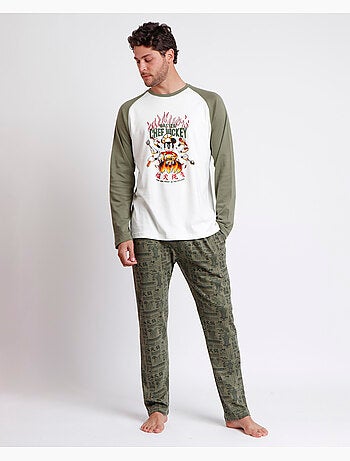 Pigiama a maniche lunghe da uomo DISNEY Chef Mickey