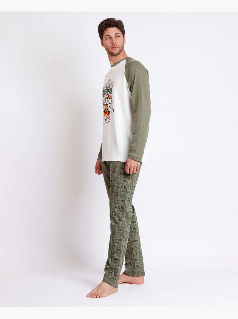 Pigiama a maniche lunghe da uomo DISNEY Chef Mickey Cachi - Kiabi