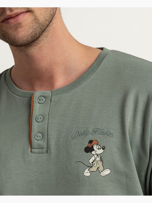 Pigiama a maniche lunghe da uomo disney daily habits - Kiabi