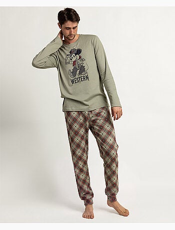 Pigiama a maniche lunghe da uomo DISNEY in stile western