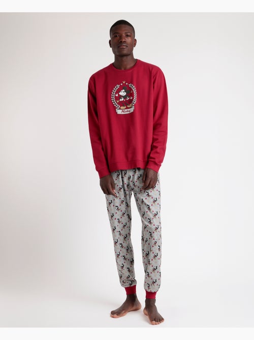 Pigiama a maniche lunghe da uomo DISNEY King Mickey - Kiabi Pigiama a maniche lunghe da uomo DISNEY King Mickey - Kiabi