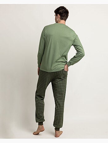 Pigiama a maniche lunghe da uomo DISNEY MUPPETS verde acceso