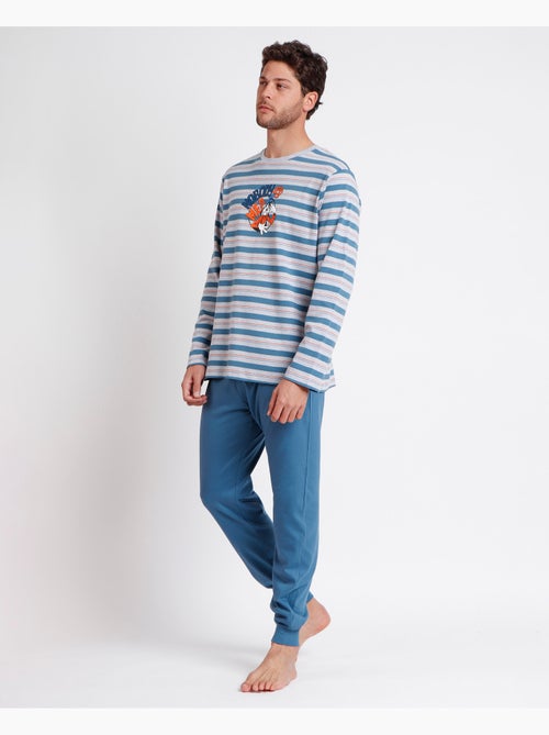 Pigiama a maniche lunghe da uomo Disney Nobody Goofy - Kiabi