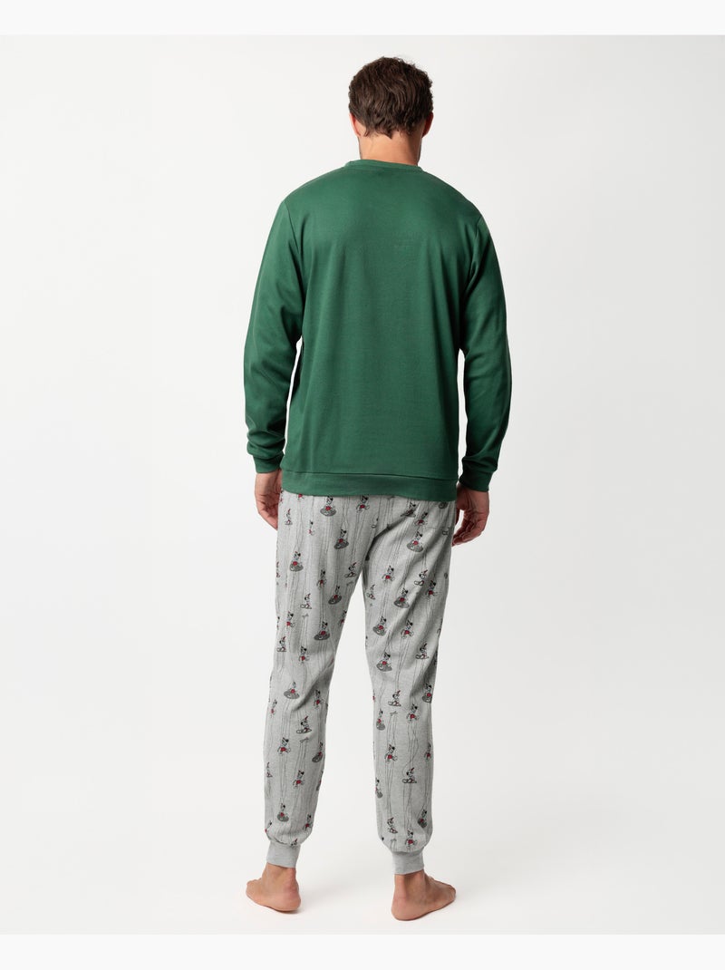Pigiama a maniche lunghe da uomo DISNEY Puppet Boy Verde - Kiabi