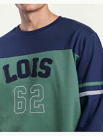 Pigiama a maniche lunghe da uomo LOIS in stile preppy