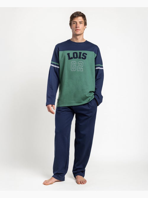 Pigiama a maniche lunghe da uomo LOIS in stile preppy - Kiabi Pigiama a maniche lunghe da uomo LOIS in stile preppy - Kiabi