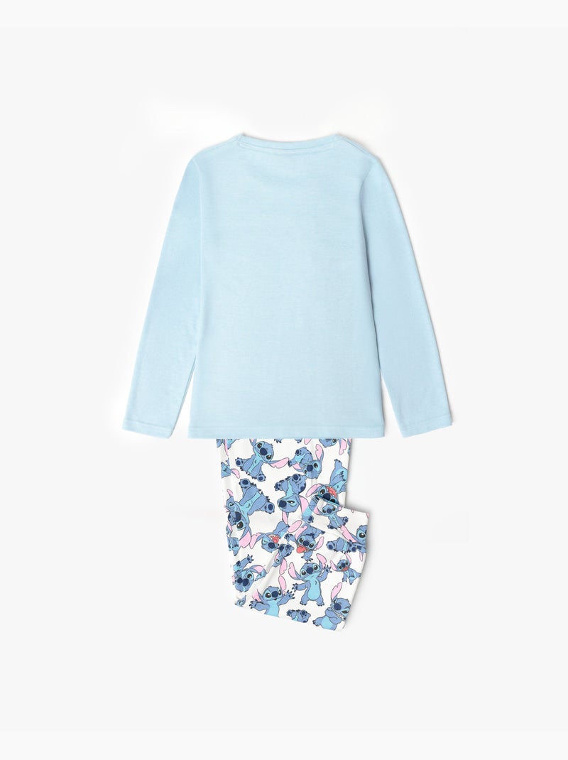 Pigiama a maniche lunghe DISNEY Alice per bambine Blu - Kiabi