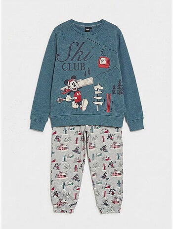 Pigiama a maniche lunghe DISNEY Bon Ski per bambini