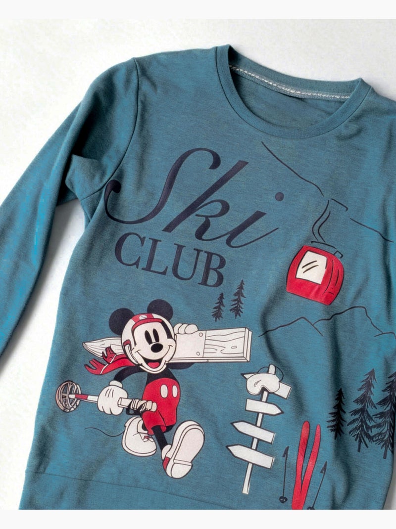 Pigiama a maniche lunghe DISNEY Bon Ski per bambini Verde - Kiabi