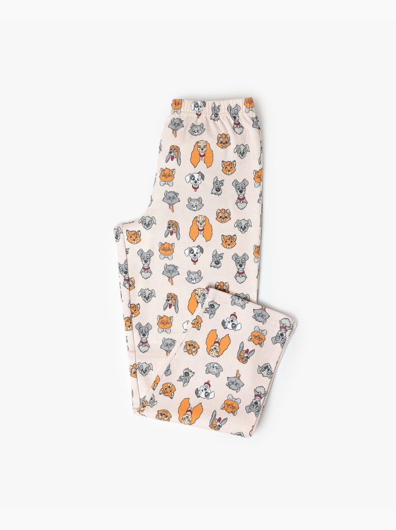 Pigiama a maniche lunghe DISNEY Boys' Love Dinner Marrone cioccolato - Kiabi