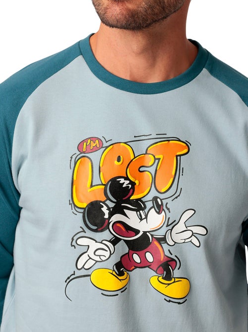 Pigiama a maniche lunghe DISNEY da uomo Mickey Lost - Kiabi Pigiama a maniche lunghe DISNEY da uomo Mickey Lost - Kiabi