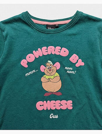 Pigiama a maniche lunghe DISNEY Gus Gus Cheese per bambine