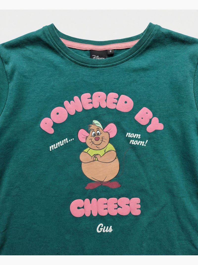 Pigiama a maniche lunghe DISNEY Gus Gus Cheese per bambine Verde - Kiabi