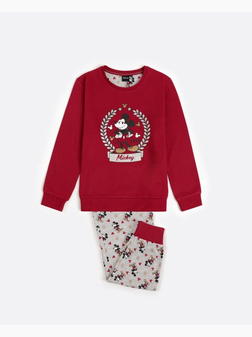 Pigiama a maniche lunghe DISNEY King Mickey per bambine - Kiabi Pigiama a maniche lunghe DISNEY King Mickey per bambine - Kiabi