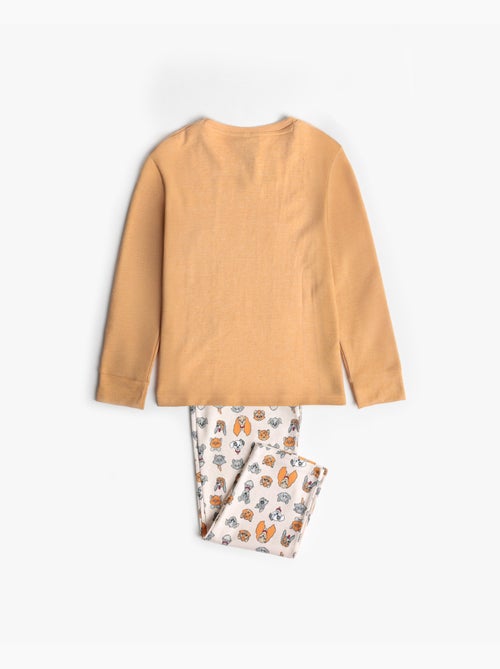 Pigiama a maniche lunghe DISNEY Love Dinner per bambine - Kiabi Pigiama a maniche lunghe DISNEY Love Dinner per bambine - Kiabi