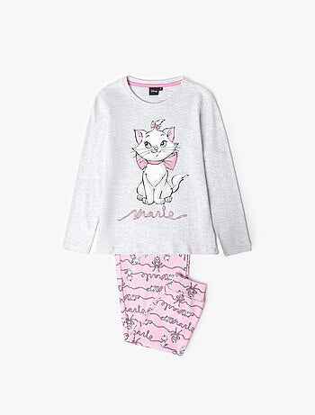 Pigiama a maniche lunghe DISNEY Marie per bambine