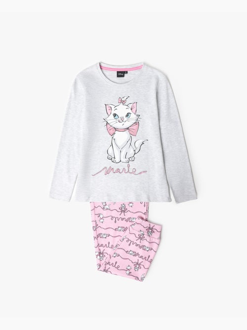 Pigiama a maniche lunghe DISNEY Marie per bambine - Kiabi Pigiama a maniche lunghe DISNEY Marie per bambine - Kiabi