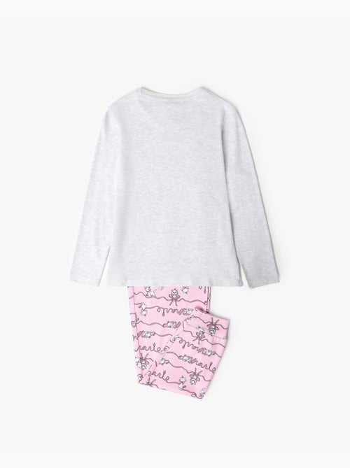 Pigiama a maniche lunghe DISNEY Marie per bambine - Kiabi Pigiama a maniche lunghe DISNEY Marie per bambine - Kiabi