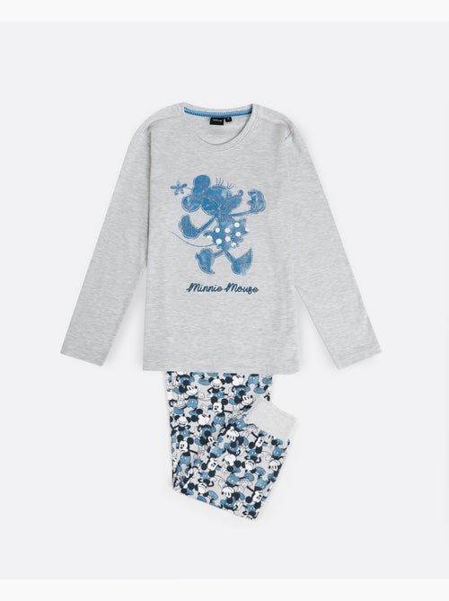 Pigiama a maniche lunghe DISNEY Mickey Jeans per bambine - Kiabi Pigiama a maniche lunghe DISNEY Mickey Jeans per bambine - Kiabi