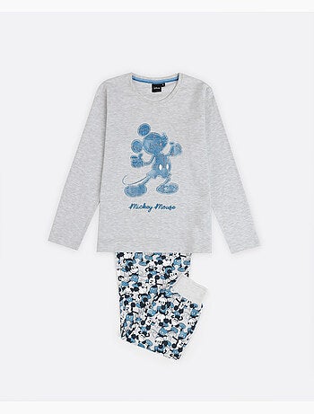 Pigiama a maniche lunghe DISNEY Mickey Jeans per bambini