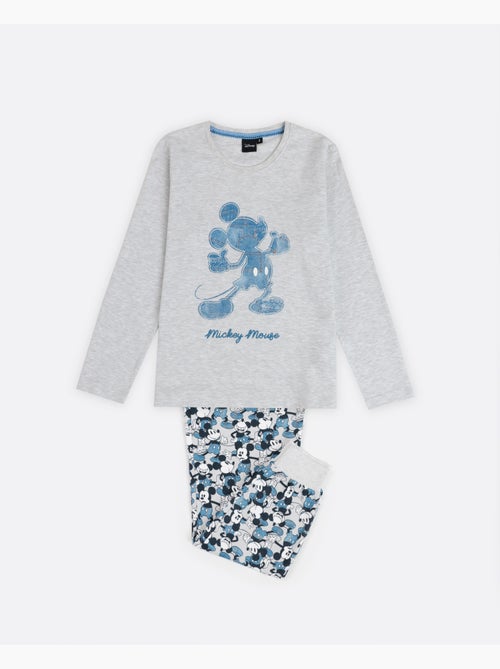 Pigiama a maniche lunghe DISNEY Mickey Jeans per bambini - Kiabi Pigiama a maniche lunghe DISNEY Mickey Jeans per bambini - Kiabi