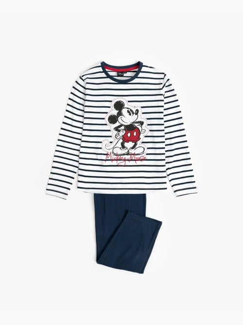 Pigiama a maniche lunghe DISNEY Mickey Patch per bambine - Kiabi Pigiama a maniche lunghe DISNEY Mickey Patch per bambine - Kiabi