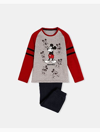 Pigiama a maniche lunghe DISNEY Mickey Shadows per bambini