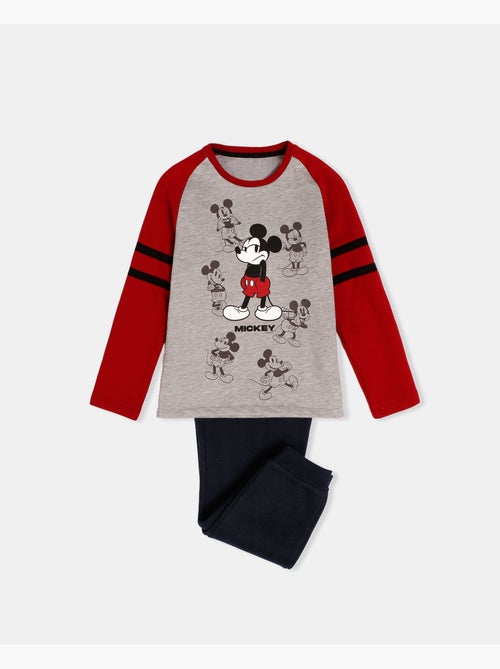 Pigiama a maniche lunghe DISNEY Mickey Shadows per bambini - Kiabi