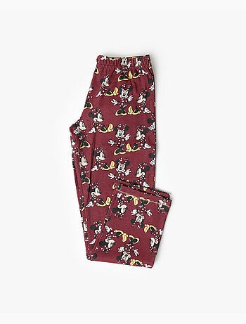 Pigiama a maniche lunghe DISNEY Minnie Mouse con bottone per bambine