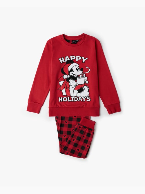 Pigiama a maniche lunghe Disney Mouse Holidays per bambine - Kiabi Pigiama a maniche lunghe Disney Mouse Holidays per bambine - Kiabi