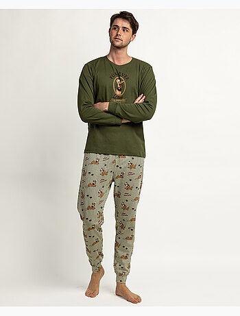 Pigiama a maniche lunghe Disney Pluto Stay Pawsome per uomo