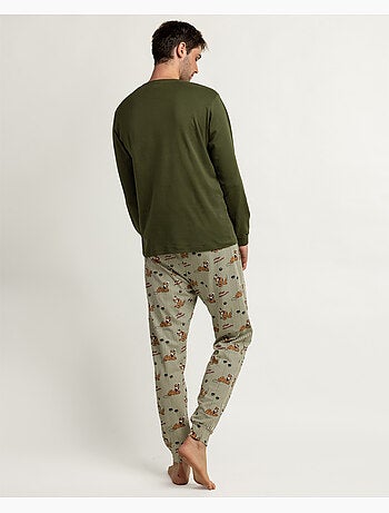 Pigiama a maniche lunghe Disney Pluto Stay Pawsome per uomo
