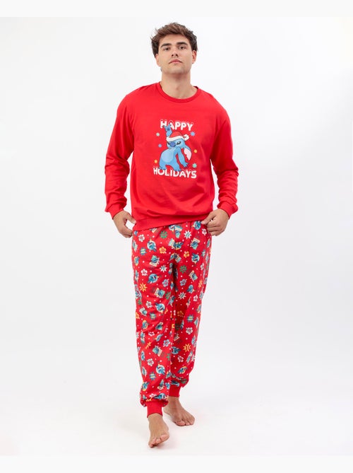 Pigiama a maniche lunghe Disney Stitch Happy Holidays per uomo - Kiabi Pigiama a maniche lunghe Disney Stitch Happy Holidays per uomo - Kiabi