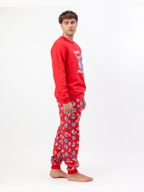 Pigiama a maniche lunghe Disney Stitch Happy Holidays per uomo - Kiabi Pigiama a maniche lunghe Disney Stitch Happy Holidays per uomo - Kiabi