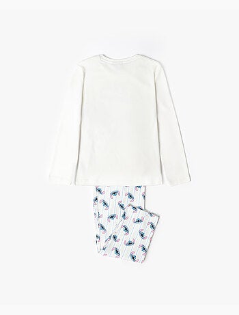 Pigiama a maniche lunghe DISNEY Stitch per bambine