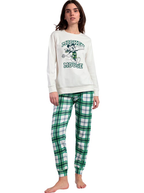 Pigiama a maniche lunghe in peluche DISNEY da donna con topo da sci - Kiabi Pigiama a maniche lunghe in peluche DISNEY da donna con topo da sci - Kiabi