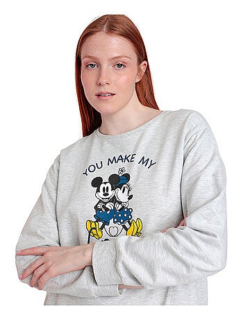Pigiama a maniche lunghe in peluche DISNEY da donna You Make Me Love