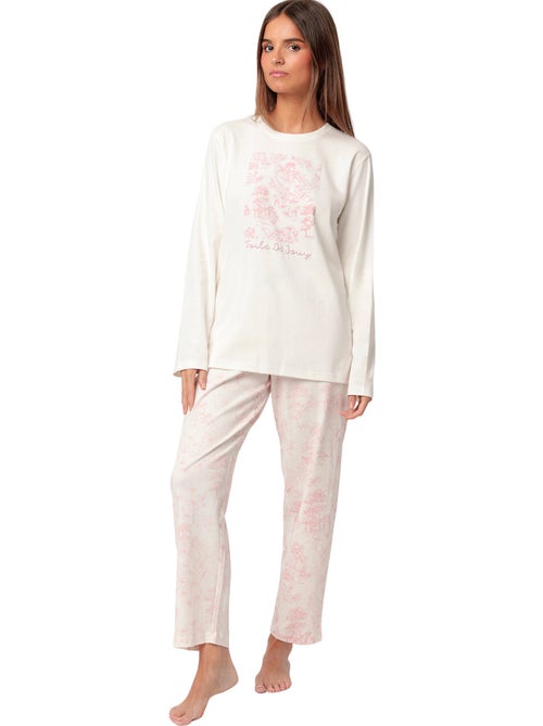 Pigiama a maniche lunghe in Toile De Jouy da donna ADMAS CLASSIC - Kiabi Pigiama a maniche lunghe in Toile De Jouy da donna ADMAS CLASSIC - Kiabi
